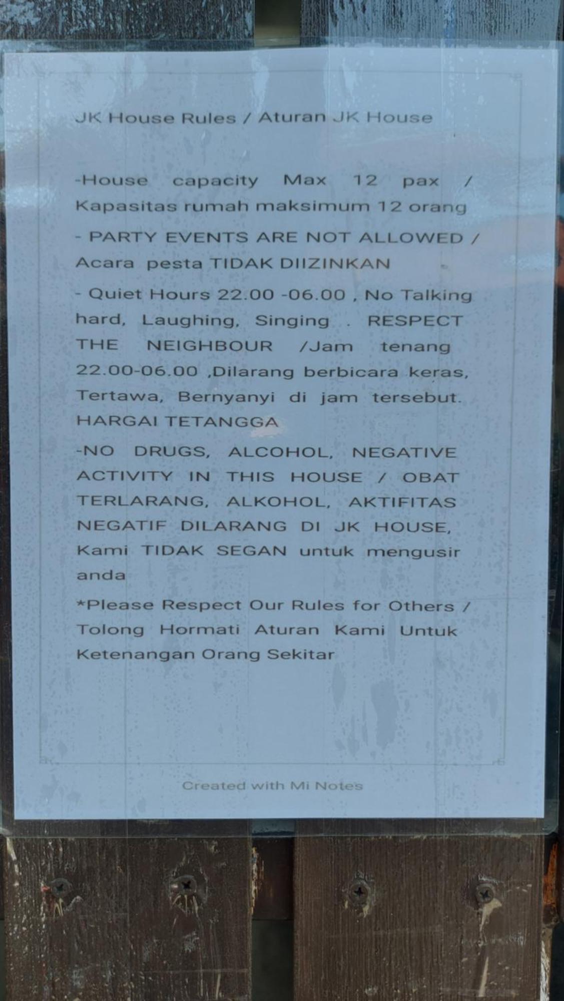 Jk House Bandung Villa Rum bild